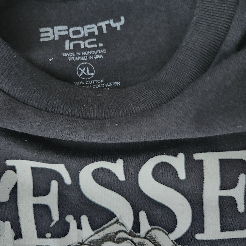 Men's "Blessed" Black Graphic T-Shirt - Picture 4 of 4